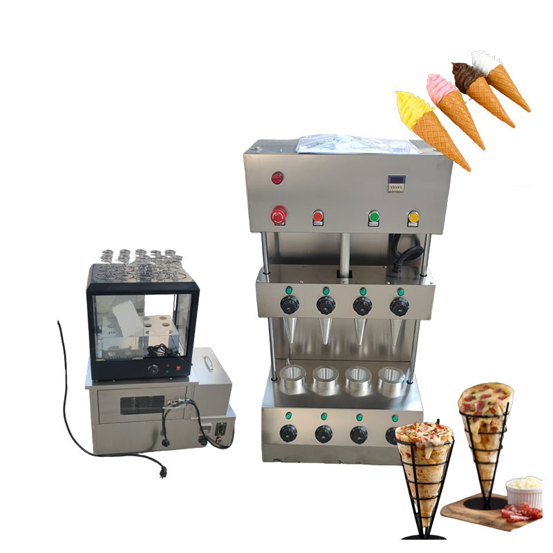 Waffle Cone Maker - Ticari Şekerli Gofret Pişirme Dondurma Kalıbı