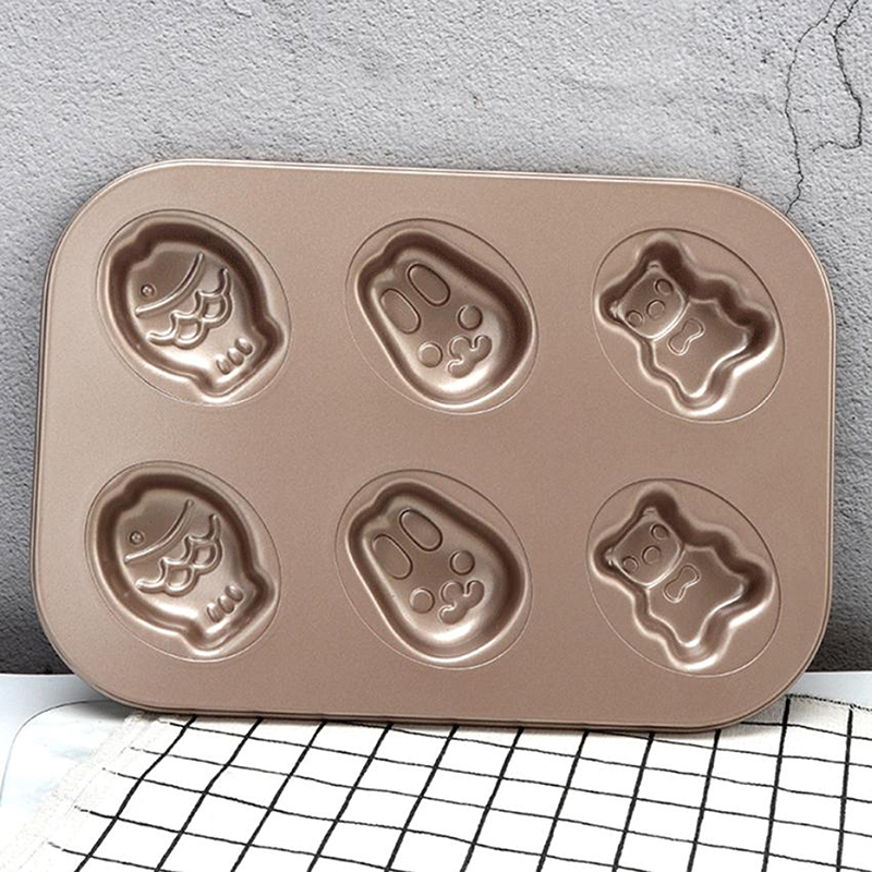 Egg Waffle Pan - 1 adet Kek Kurabiye Krep Karbon