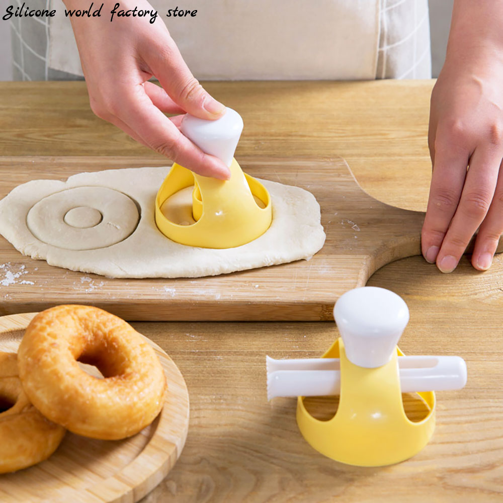 Donut Mold Silicone - Silikon Dünya Tatlıları Ekmek Pastacılık Pişirme