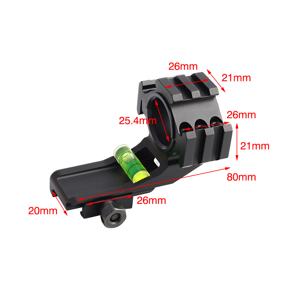 Spring Roll Wrapper - Taktik av kapsam ekleri 25.4mm/30mm konsol