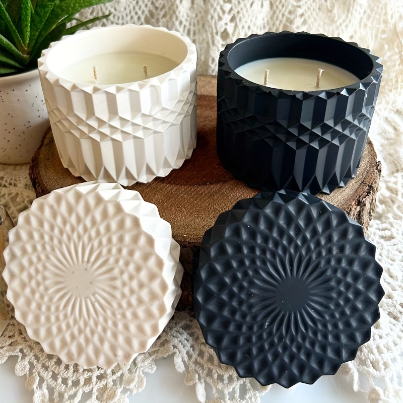 Potsticker Mold - 1 takım Ripple Mum Kabı Reçine