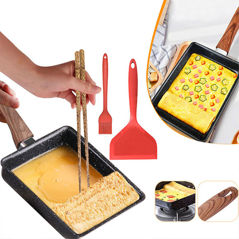 Cast Iron Corn - Tamagoyaki Japon Omlet Tava Yapışmaz Yumurta