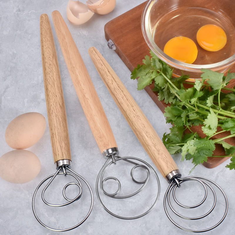 Danish Pancake Pan - 13 inç meşe kolu danimarka hamur