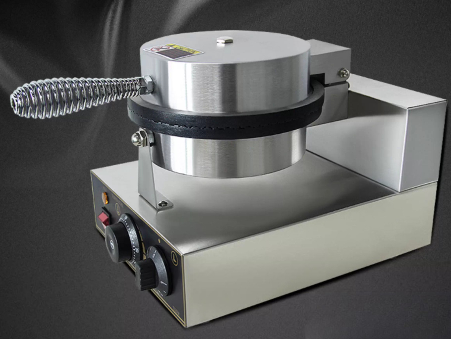 Waffle Cone Maker - 220V Dondurma Külahı ve Waffle Makinesi,