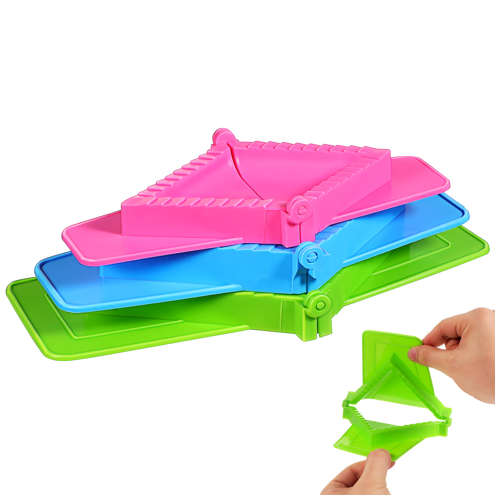 3 Parça Mantı Kalıbı Plastik S - Dumpling Press Set incelemesi ve fiyatı