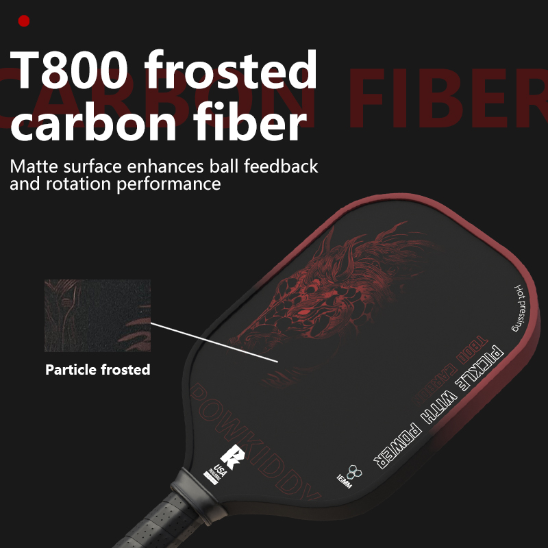 T800 Karbon Fiber Pickleball R - Crepe Pan Carbon incelemesi ve fiyatı