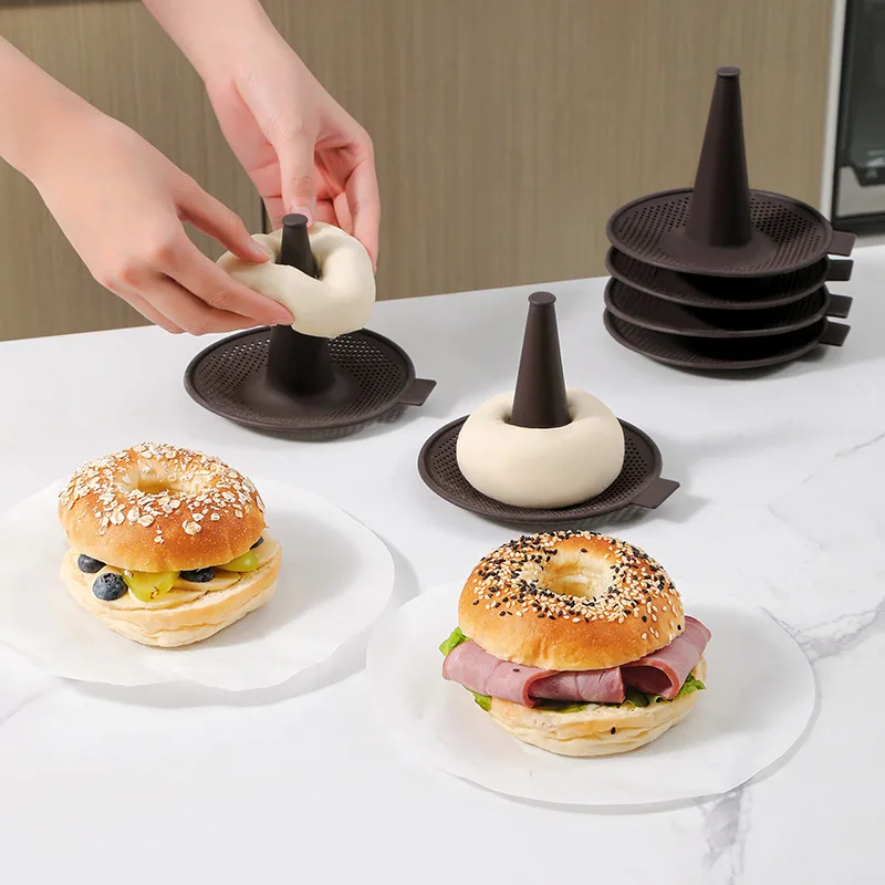 6 adet Bagel araçları silikon  - Donut Mold Silicone incelemesi ve fiyatı